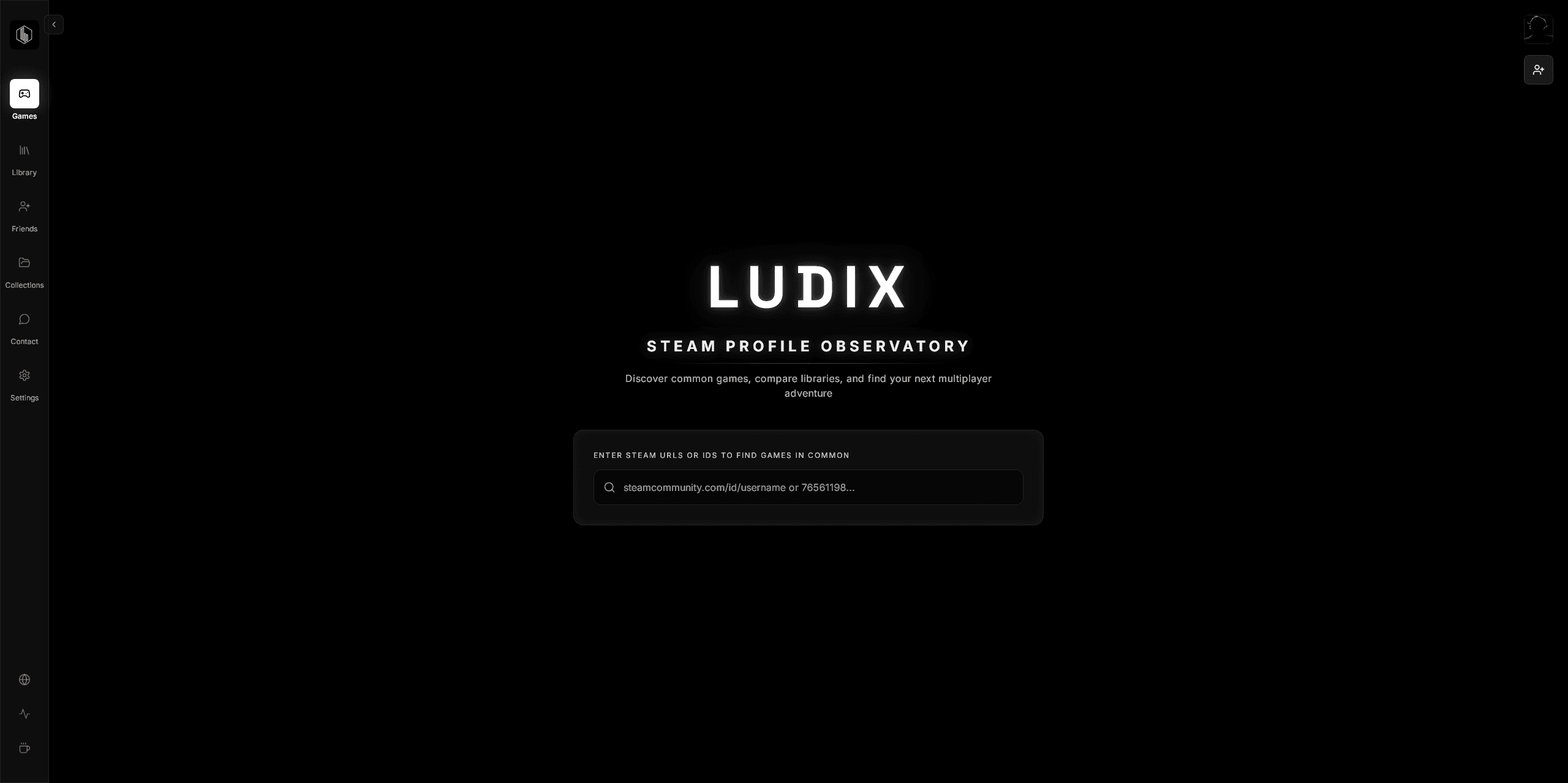 LUDIX Dashboard